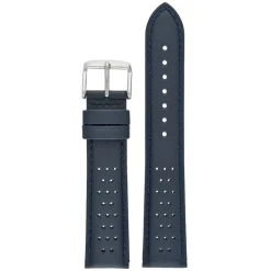 Goodwood | Blue Perforated Leather Strap | WH823