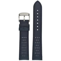 Goodwood | Blue Perforated Leather Strap | WH823
