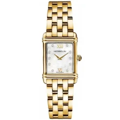 Herbelin | Art Déco Gold Tone Watch | 17478BP59