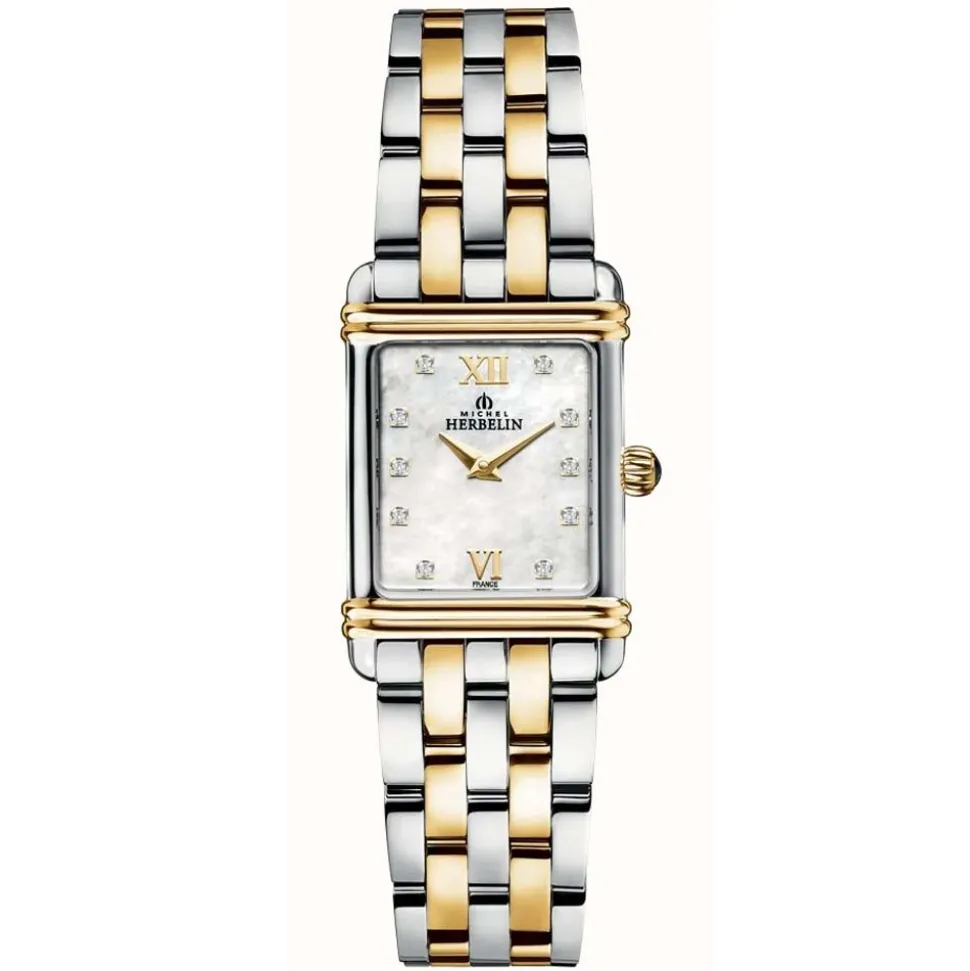 Herbelin | Art Déco Two Tone Watch | 17478BT59