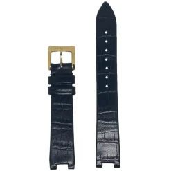 Herbelin | Black Crocodile Grain Leather Strap 16mm 17343 | 16E343 NORE 14
