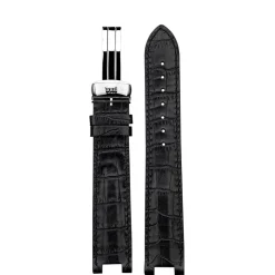 Herbelin | Black Leather Newport Trophy Strap 20mm 32487 | 20E998 NOIR 18