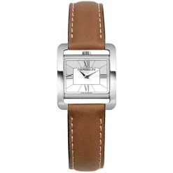 Herbelin | Fifth Avenue Tan Strap Watch | 17137AP08GD