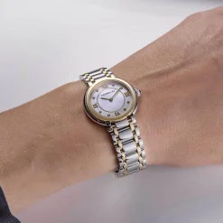 Herbelin | Galet Mother of Pearl Dial Two Tone Bracelet 28mm | 17430BT59