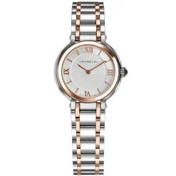 Herbelin | Galet Silver Dial Rose Two Tone Bracelet 28mm | 17430BTR28