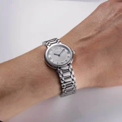 Herbelin | Galet Silver Dial Steel Bracelet 28mm | 17430B28