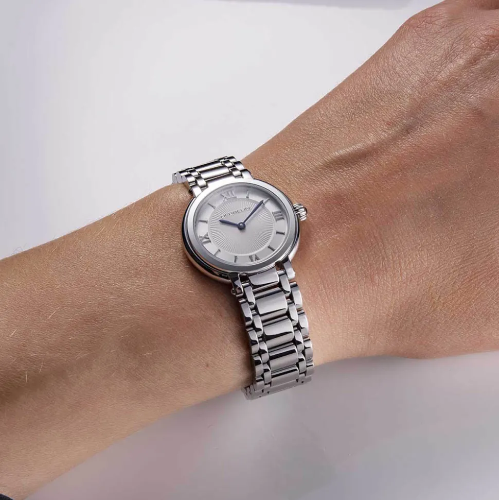 Herbelin | Galet Silver Dial Steel Bracelet 28mm | 17430B28