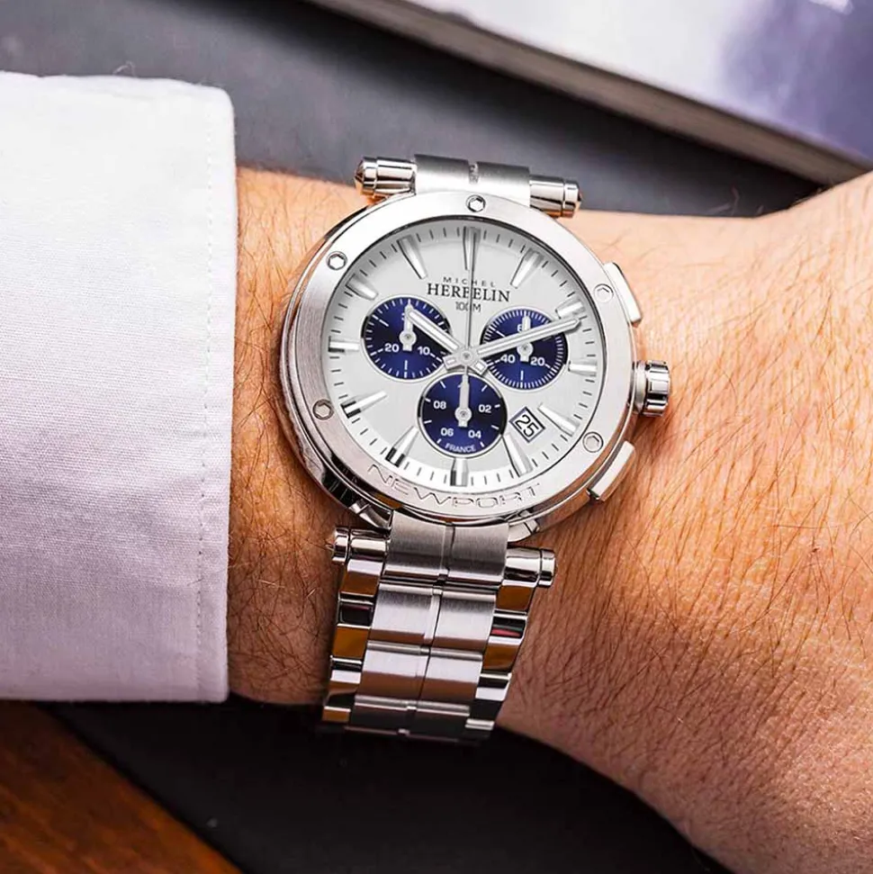 Herbelin | Newport Chronograph Bracelet Watch | 37688B42