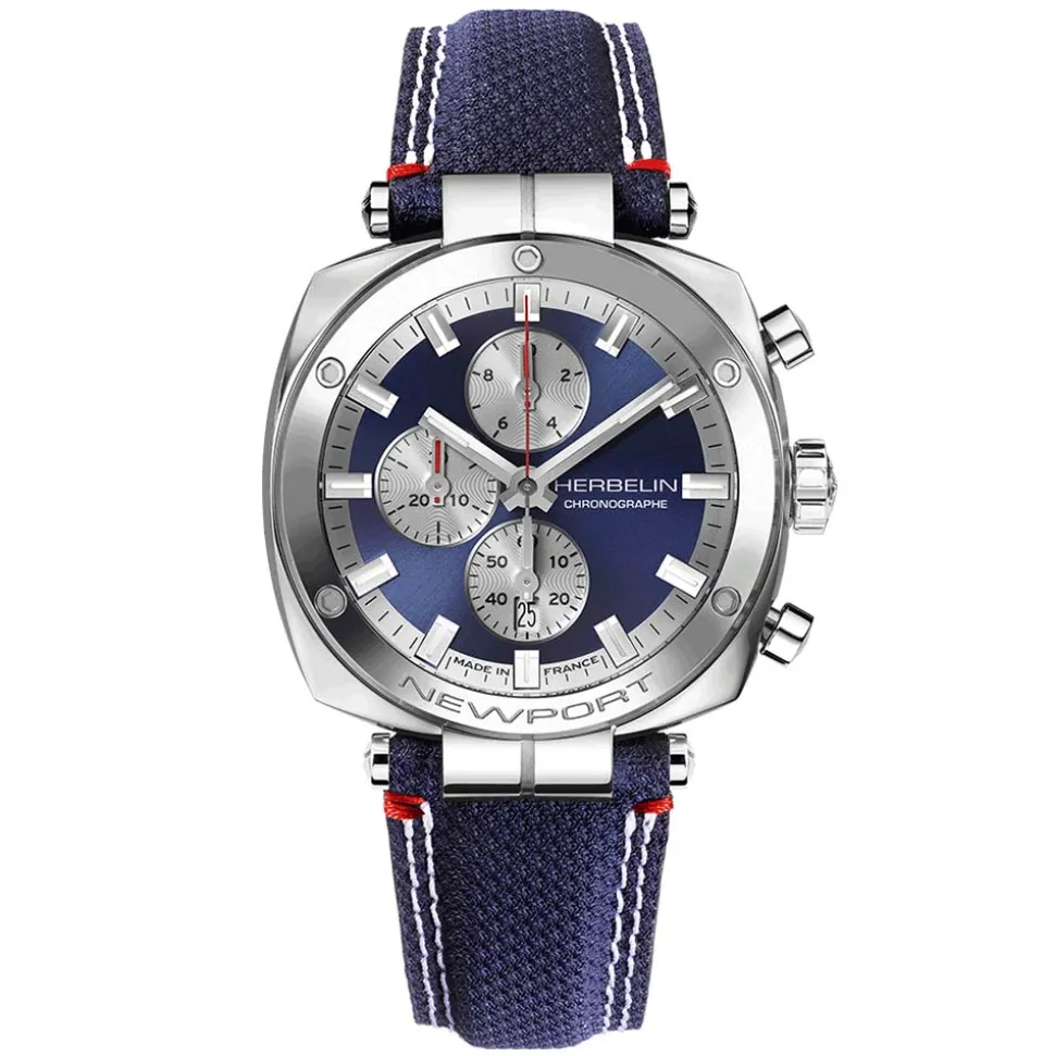 Herbelin | Newport Heritage Chronograph | 35664/AP25