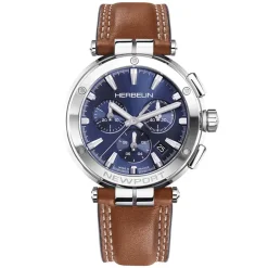 Herbelin | Tan Leather Strap 21mm 37658 | 21 288 GOLD 18