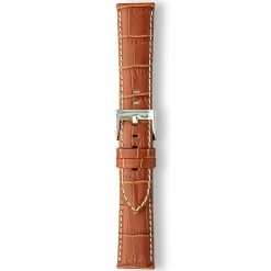 Hereford | Extra Long Tan Padded Alligator Grain Strap | LS1395XL/3