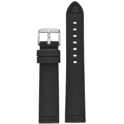 Houghton | Black Smooth Watch Strap | WH840