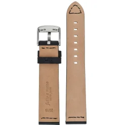 Houghton | Black Smooth Watch Strap | WH840