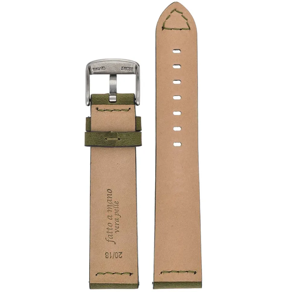 Houghton | Green Smooth Watch Strap | WH846