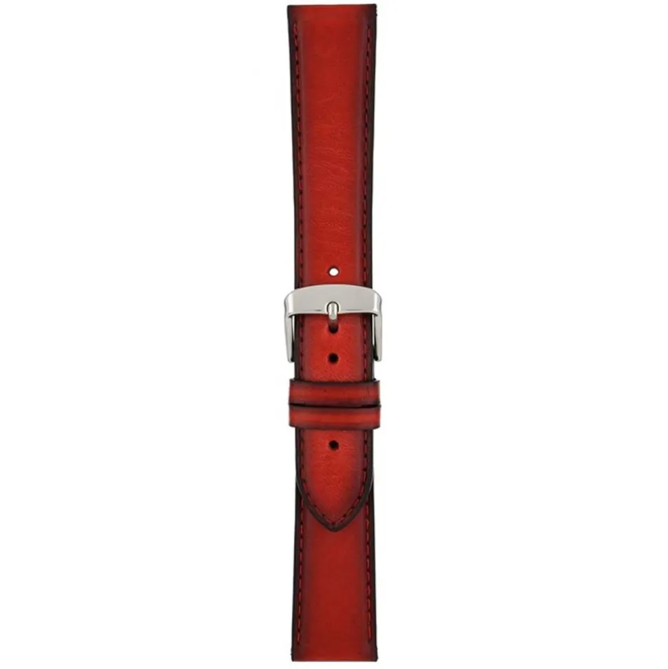 Ingram | Red Vintage Hand Burnished Strap | WH967