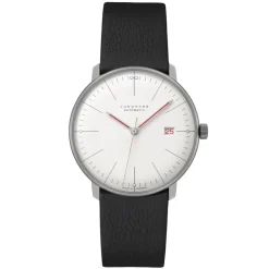 JUNGHANS – Max Bill Bauhaus Automatic Strap Watch 27/4009.02