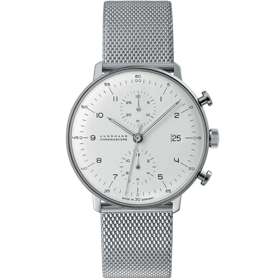 JUNGHANS – Max Bill Chronoscope Watch 27/4003.46