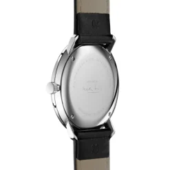 JUNGHANS – Max Bill Quartz Leather Strap Watch 41/4817.02