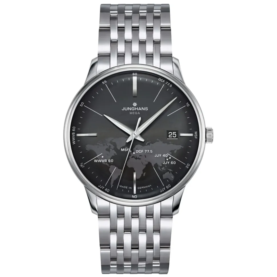 JUNGHANS – Meister Mega Black Dial Watch 058/4803.44