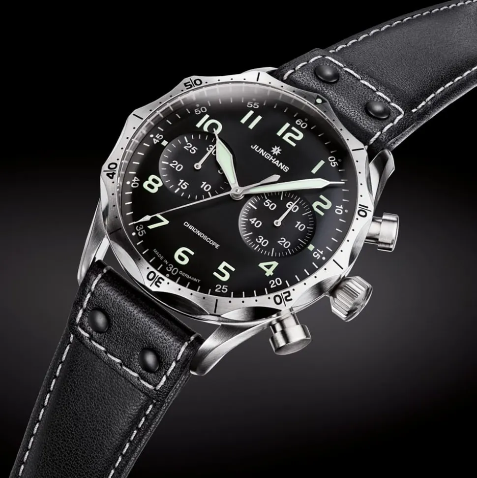JUNGHANS – Meister Pilot Automatic Chronograph 027/3590.00