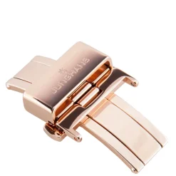 Junghans | Rose Gold Butterfly Clasp with Pusher | 425550165