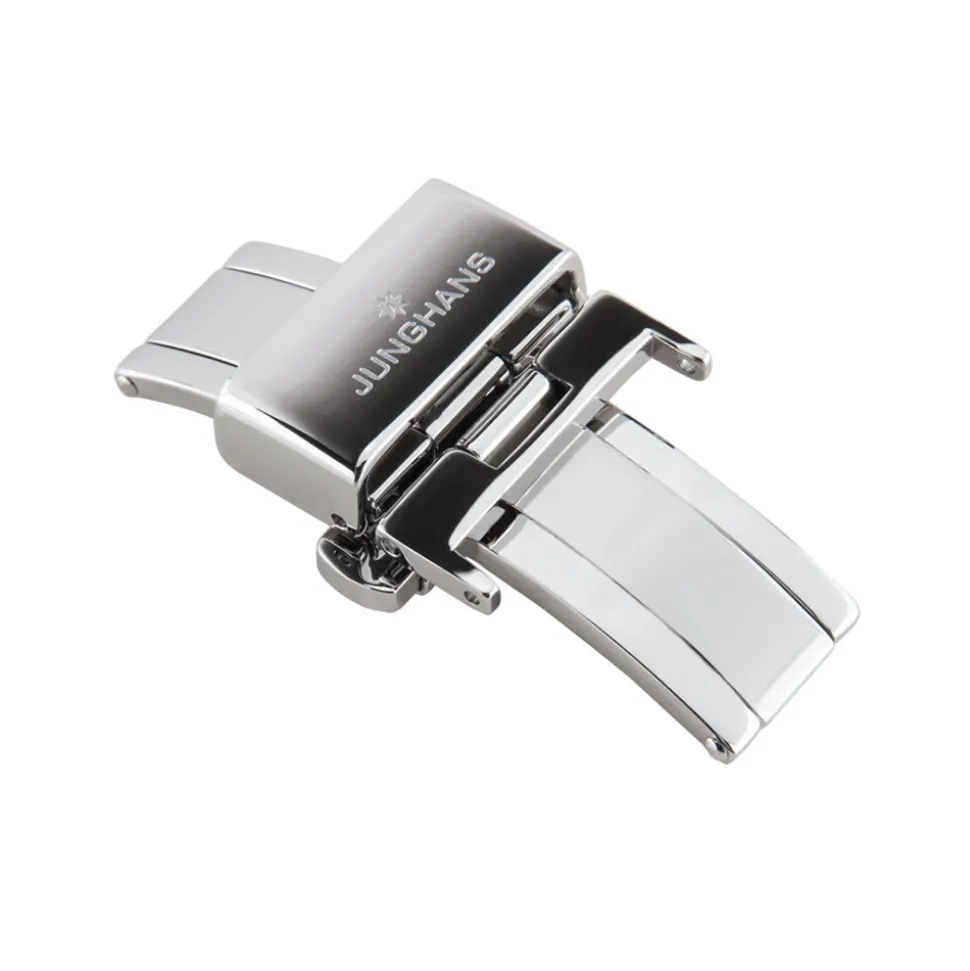 Junghans | Stainless Steel Butterfly Clasp with Pusher 18mm | 425550099