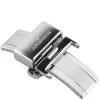 Junghans | Stainless Steel Butterfly Clasp with Pusher 16mm | 425550229