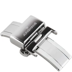 Junghans | Stainless Steel Butterfly Clasp with Pusher 16mm | 425550229