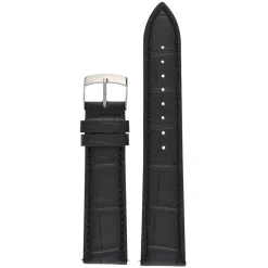 Kavanagh | Black Quick Release Alligator Grain Strap | WH500Q