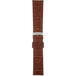 Kavanagh | Brown Quick Release Alligator Grain Strap | WH501Q