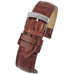 Kavanagh | Brown Quick Release Alligator Grain Strap | WH501Q