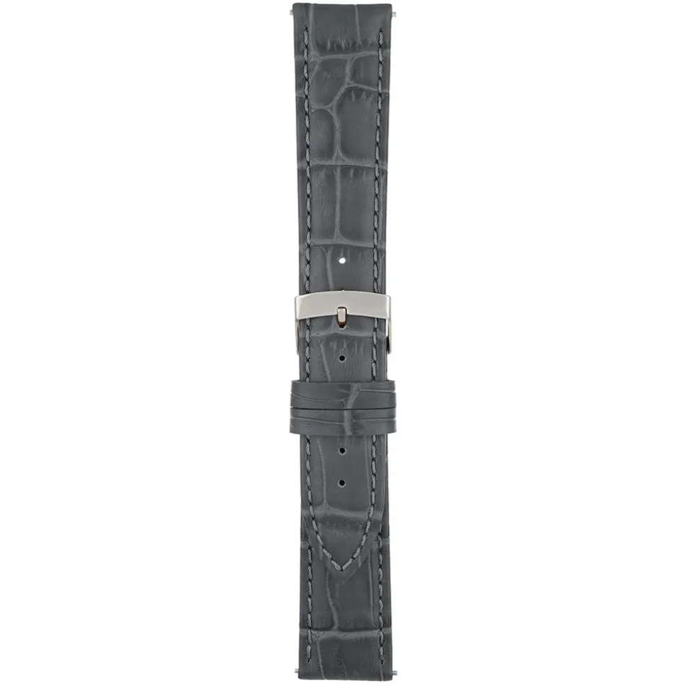Kavanagh | Grey Quick Release Alligator Grain Strap | WH508Q