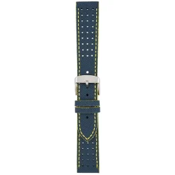 Kayak | Blue and Yellow Water Resistant Leather Strap | WH831