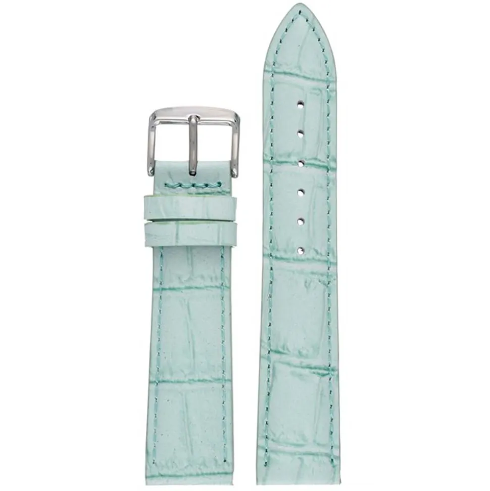 Lavery | Pastel Blue Alligator Grain Strap | WH883