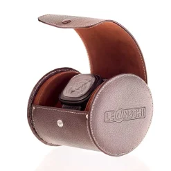 Leanschi | Single Oval Storage Case for Large Watch | WPO1-XL