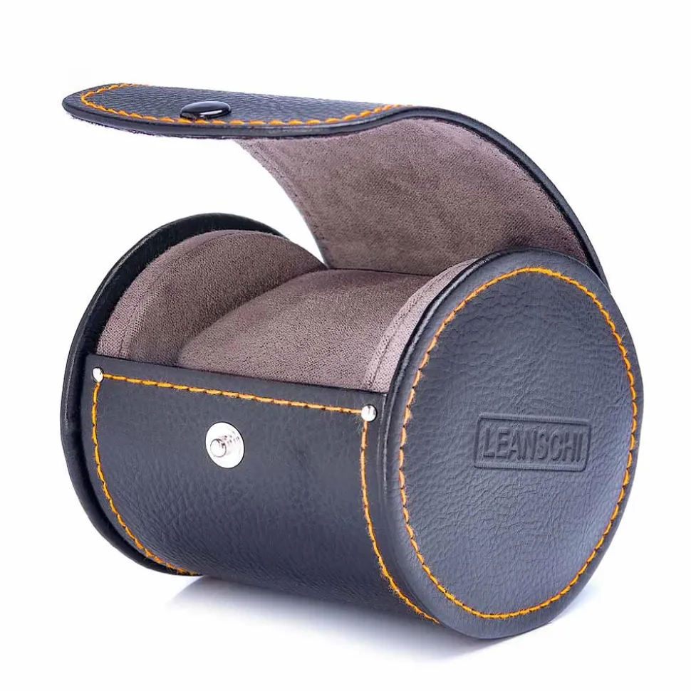 Leanschi | Single Oval Watch Case | WPO1-BLAK