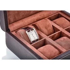 Leanschi | Storage Box for 6 Watches | WBO6-CHOC