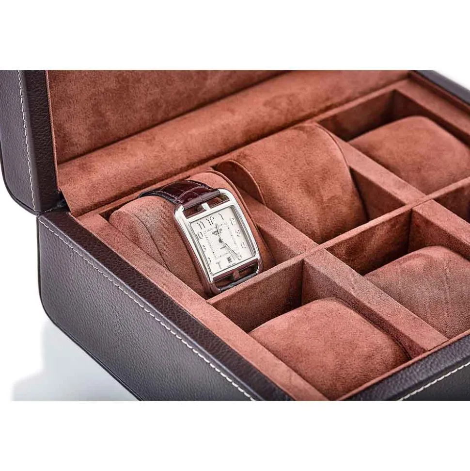 Leanschi | Storage Box for 6 Watches | WBO6-CHOC