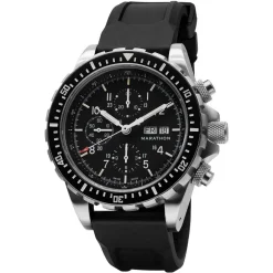 Marathon | 46mm Jumbo Diver’s/Pilot Auto Chrono CSAR | WW194014SS-0130