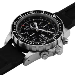 Marathon | 46mm Jumbo Diver’s/Pilot Auto Chrono CSAR | WW194014SS-0130