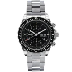 Marathon | 46mm Jumbo Diver’s/Pilot Auto Chrono CSAR | WW194014SS-0121