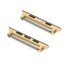 Marston | Gold Adaptors to fit Compatible Apple Watch® Strap | S-APLADAP2