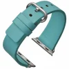 Marston | Light Blue Compatible Leather Strap to fit Apple Watch® | APL-LBLU