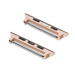 Marston | Rose Gold Adaptors to fit Compatible Apple Watch® Strap | S-APLADAP3