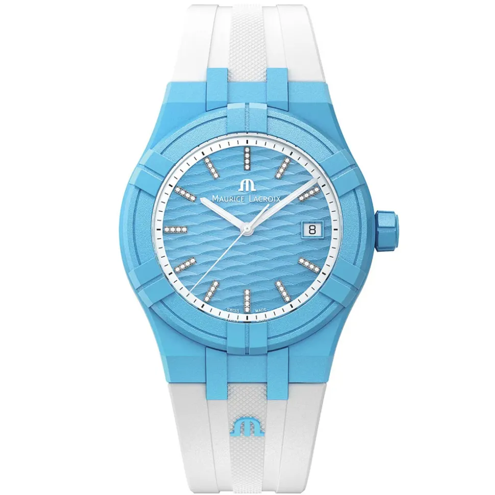 Maurice Lacroix | Aikon #tide Cyan White| AI2008-AAAA1-3A0-0