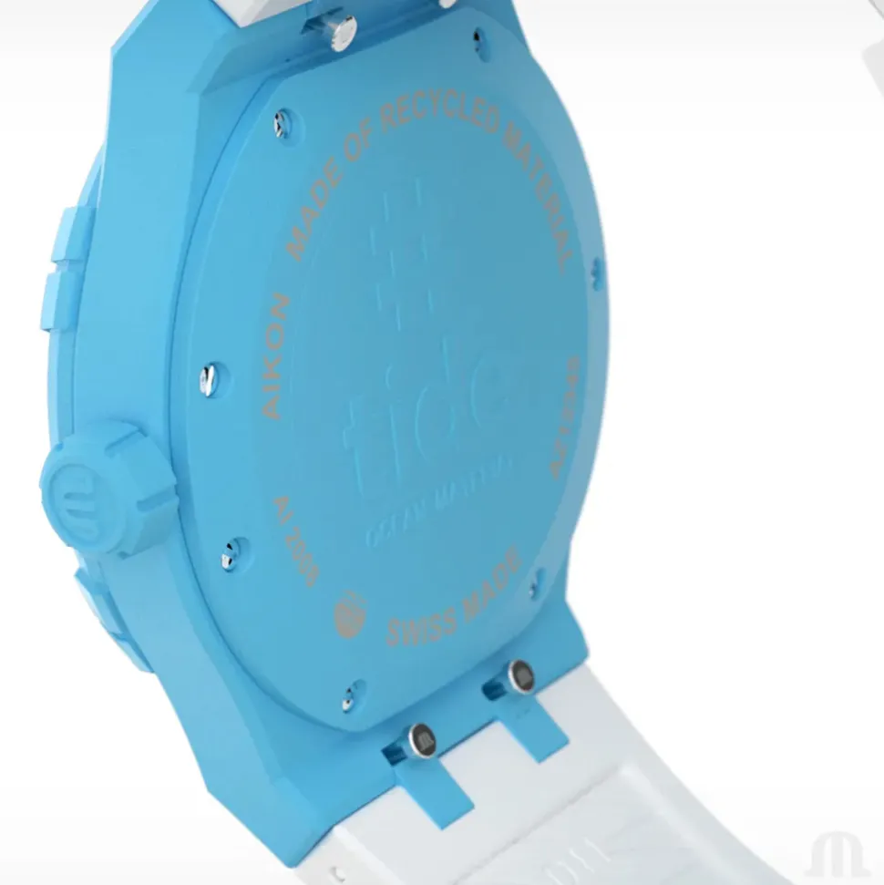 Maurice Lacroix | Aikon #tide Cyan White| AI2008-AAAA1-3A0-0