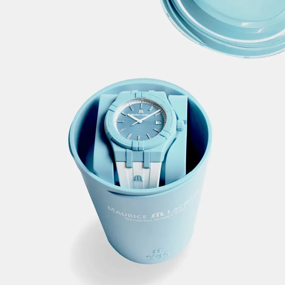 Maurice Lacroix | Aikon #tide Cyan White| AI2008-AAAA1-3A0-0