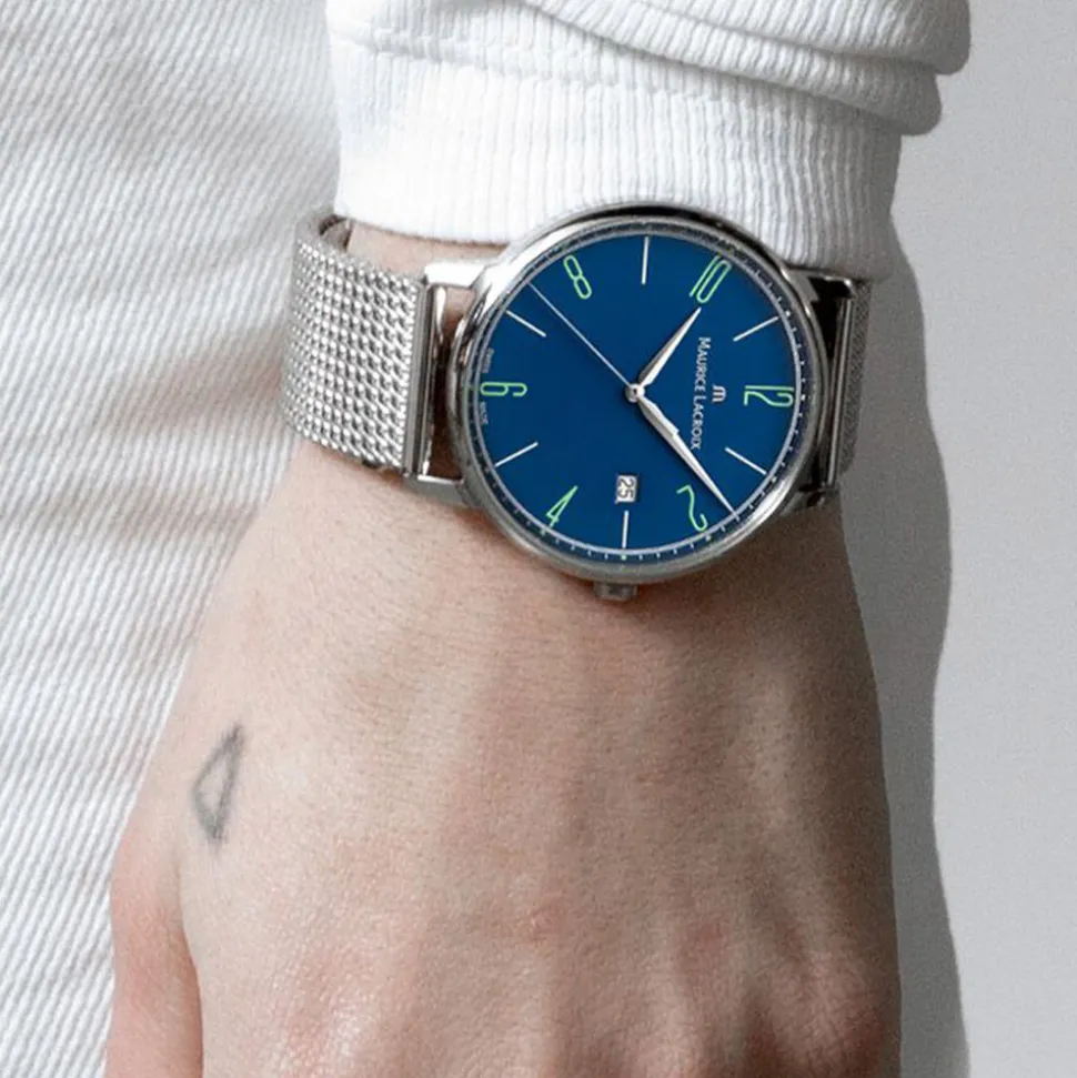 Maurice Lacroix | Eliros Date 25th Anniversary | EL1118-SS00E-420-C