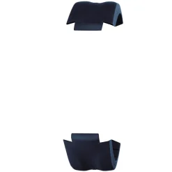 Mühle-Glashütte | Blue Rubber Strap 22mm for Seebataillon GMT | BLUESTRAP.M1-28-62-KB-II