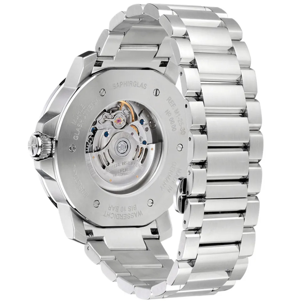 Mühle-Glashütte | 29er Big Grey Bracelet Watch | M1-25-37-MB